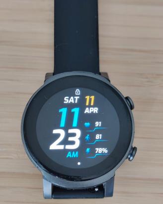 Smartwatch Ticwatch E3, GPS, NFC, battito cardiaco