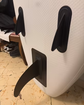 Tavola Sup bianca nuova con accessori