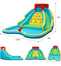 Scivolo acquatico gonfiabile