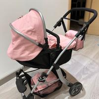 Passeggino carrozzina ovetto bambina