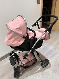 Passeggino carrozzina ovetto bambina