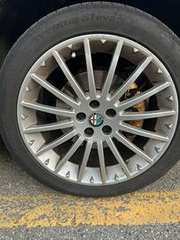 Cerchi in lega da 17 Alfa romeo 147/156/GT