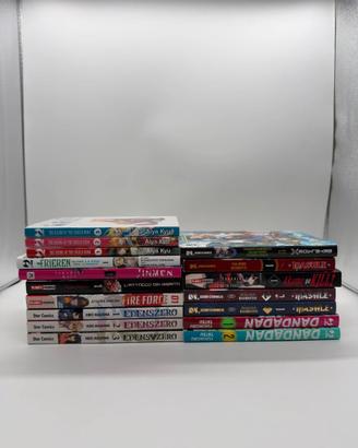 Lotto Manga Italiani Nuovi