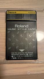 ROLAND card TN-SC2-04 "DANCE" per arranger