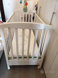 culla materasso antisoffocamento paracolpi