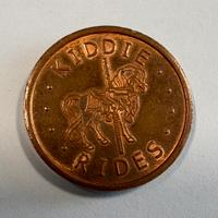 Gettone/Moneta giostre vintage anni 70