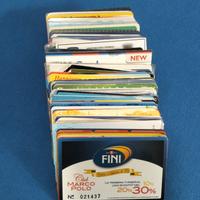 tessere carte card telefoniche e varie 