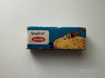Gomma Mulino Bianco spaghetti Barilla Vintage 1984
