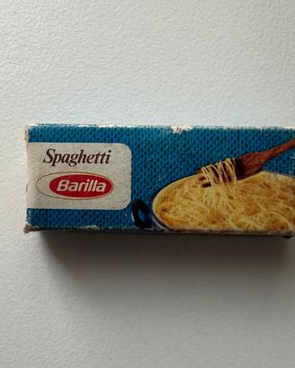 Gomma Mulino Bianco spaghetti Barilla Vintage 1984
