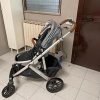 Passeggino UppaBaby Vista Blu-anche per 2 bambini