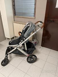 Passeggino UppaBaby Vista Blu-anche per 2 bambini