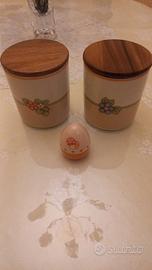 Barattoli thun modello Cauntry  piu timer uovo