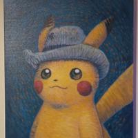Pikachu/ Van Gogh Museum Pokémon center