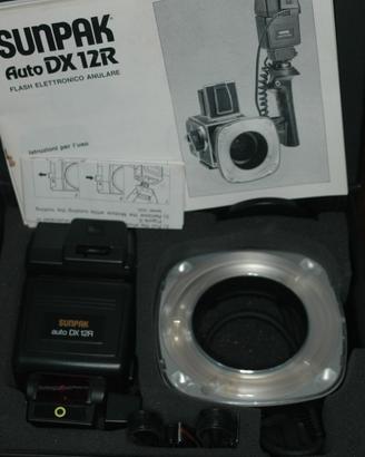 FLASH NIKON MACRO SUNPAK AUTO DX12R