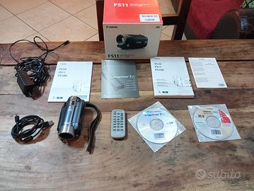 Videocamera Canon FS11 - 16GB + 2 SD Incluse 