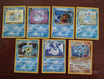 Lotto carte pokemon