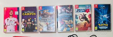 Nintendo switch giochi