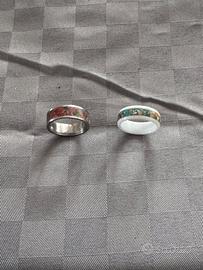 Anello con intarsio