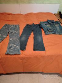 giubbino jeans tg. 6, jeans tg 5/6