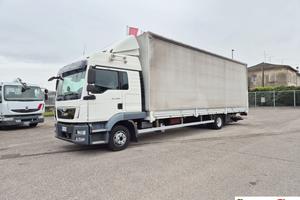 MAN TGL 12 220 centina e sponda caricatrice