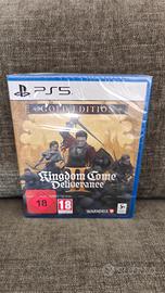 Kingdom come deliverance 2 Gold edition ps5 nuovo