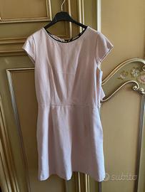 Vestito in cotone rosa polvere