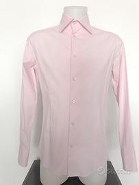 Camicia Uomo Daniele Alessandrini Rosa Tg S Slim