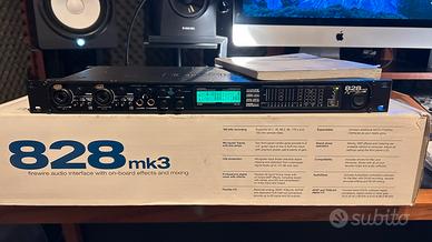 Scheda sudio Motu 828 MK3 firewire