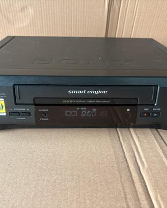 VIDEOREGISTRATORE VHS SONY FUNZIONANTE