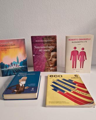 Lotto 5 Libri e Riviste Super prezzo