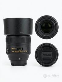 Nikon 85mm f/1.8G – come nuovo
