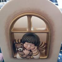 Lampada Thun con angelo ed orsetto.