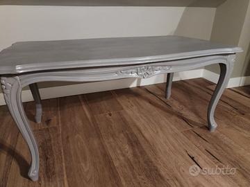 Tavolino da soggiorno classico shabby chic