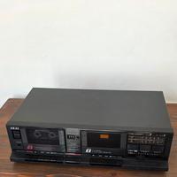 Akai HX-A351W stereo cassette deck 