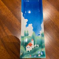 Piattino Cloisonne anni ‘60 di dimensioni 23x9