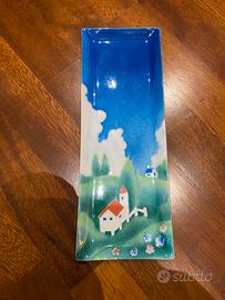 Piattino Cloisonne anni ‘60 di dimensioni 23x9