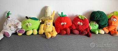 Peluche frutta e verdura 
