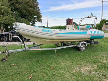 Gommone Mistral 5.30 completo