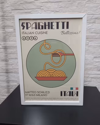 poster spaghetti italy
