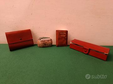 ACCENDINO DA TAVOLO/PORTA CARTE DA VIAGGIO