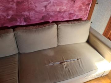 Divano ikea con penisola