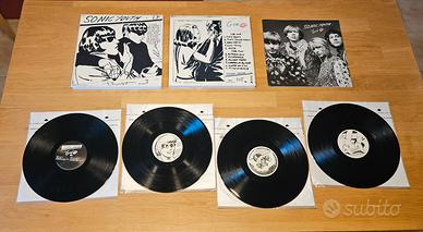 SONIC YOUTH  Goo  Box AUTOGRAFATO lotto vinili LP