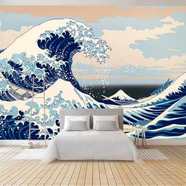 Carta da parati La grande onda di Kanagawa