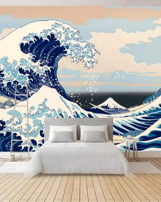 Carta da parati La grande onda di Kanagawa
