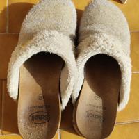 Pantofola 40 rigida invernale Scholl oro