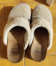 Pantofola 40 rigida invernale Scholl oro