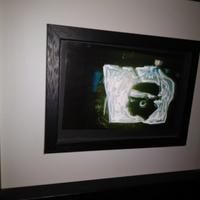 2 quadri in doppia montatura di Mario Schifano