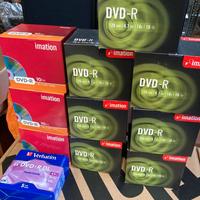 Lotto dvd-r e dvd+r vergini