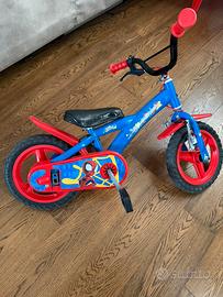 Bici spiderman bambino