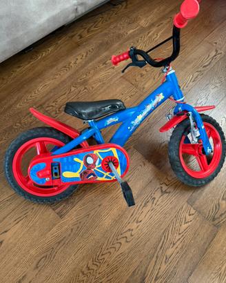 Bici spiderman bambino